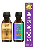 Bamya Tohumu Yağı ve Kabak Çekirdeği Yağı (100ml+100ml) - %100 Doğal Soğuk Sıkım Yağlar