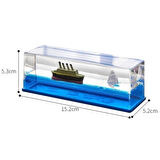 Batmayan Gemi Hediyelik Dekoratif Ev ve Ofis Hediyesi Özel Aşk Gemisi 