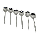 6PCS METAL YEMEK KAŞIK 