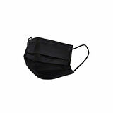 MEDİKAL 50PCS SİYAH CERRAHİ YÜZ MASKESİ (4490)