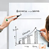 Silinebilir Kalemli Sticker  Duvara Yapışabilen Yazı Tahtası 60x200 cm 