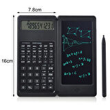 Silinebilir LCD Yazı Tabletli,Kalemli Katlanabilir Bilimsel Hesap Makinesi 