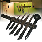 Mıknatıslı Paslanmaz Duvar Bıçak Askısı Standı 55 Cm Aparat 