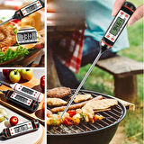 Dijital Gıda Termometresi Süt,Et,Yoğurt Mayalama,Mama Derecesi Ölçer Gıda Termometresi (4490)