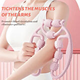 9 Tekerlekli Boyun Bacak Ayak Bel Masaj Aleti Çok Fonksiyonlu Manuel  