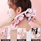 9 Tekerlekli Boyun Bacak Ayak Bel Masaj Aleti Çok Fonksiyonlu Manuel  