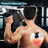 Şarj Edilebilir Küçük Yüz Tabancası Derin Doku Masaj Aleti - 6 Hız Ayarı  