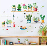 Raf Tasarımlı Karışık Dizaynlı Yapışkanlı Sticker Seti (4490)