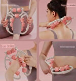 Selülit Masaj Aleti 9 Tekerlekli Lenf Drenaj Rulosu (4490)