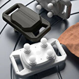 4 Başlıklı Masaj Tabancası – 12W Derin Doku &amp;amp; Kas Ağrısı Giderici, 20 Seviye &amp;amp; 6 Mod - Siyah (4490)