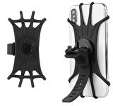 Esnek Silikon Örümcek Bisiklet Telefon Tutucu (4490)