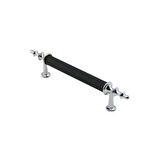 10 ADET KROM - SİYAH BORU KULP 9.6CM (4490)