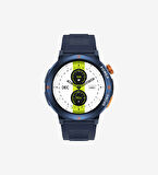 LinkTech S93 Premium Süper Amoled LT Watch Akıllı Saat (Koyu Mavi)