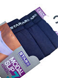Star 109 Erkek 3'lü Modal Slip