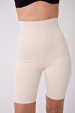 Freshness 1007 Lazer Kesim Silikonlu Yüksek Bel Şort Korse