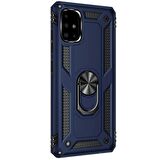 Gpack Samsung Galaxy M51 Kılıf Tank Koruma Vega Standlı Yüzüklü Mıknatıslı