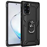 Gpack Samsung Galaxy S20 FE Kılıf Tank Koruma Vega Standlı Yüzüklü Mıknatıslı