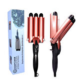 PROF.SERAMİK 3LÜ SU DALGASI SAÇ MAŞASI - ŞEKİLLENDİRİCİ (5224) AZ-52248821540