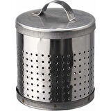 ÇELİK BÜYÜK DEMLİK İÇİ ÇAY SÜZGEÇ YÜKSEKLİK= 7CM ÇAP= 6CM (5224) AZ-52244693870