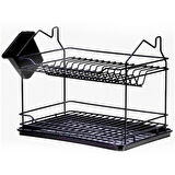 ,EVİM 2 KATLI TABAKLIK SİYAH (5224)