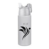 Kilitlenebilen Matara Güvenlikli Suluk Sporcu Matarası Spor Su Şişesi İçecek Şişesi 700ml (5224) AZ-52244046150