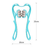 Çok Fonksiyonlu Manuel Altı Tekerlekli Boyun Masaj Aleti (5224)