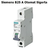 SIEMENS B25 SİGORTA (5224) AZ-52241348070