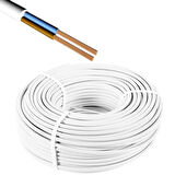 TOROS KABLO TTR 2 X 2.5MM² CCA KABLO H05 W-F 100MT (5224)
