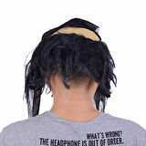 Lateks Saçlı Sakallı Korsan Maskesi (5224)