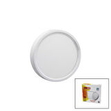 NİSALUCE EPL-18SÜ 18W BEYAZ METAL KASA SIVA ÜSTÜ YUVARLAK LED SLİM PANEL 1260LM BEYAZ=6500K 30.000 SAAT ÖMÜR (5224)