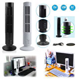 Kule Tipi USB Elektrik Fan Yapraksız Klima Fanı (5224)