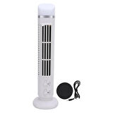 Kule Tipi USB Elektrik Fan Yapraksız Klima Fanı (5224)