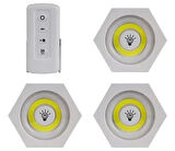 Uzaktan Kumandalı Led Işık Altı Gen [3&amp;apos;lü Set] (5224)