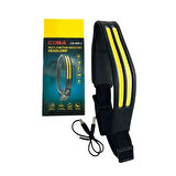 Sensörlü Far COB Led Far Şarj Edilebilir Kafa Feneri 18650 Dahili Pil Açık Hava Balıkçılık Kamp Baş Feneri Fener (5224)
