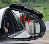 Araba Ayna Yağmur Koruyucu Siper Karbon Desenli (5224) AZ-522489GocMC-1013