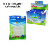 720 ADET POŞETLİ KÜRDANLI DİŞ İPİ = 30PCS X 24 (5224)