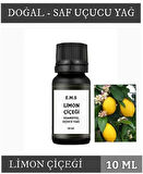 LİMON ÇİÇEĞİ Uçucu Yağ Buhurdanlık Esansı Oda Kokusu DİFÜZÖR Uçucu Esansiyel Yağ Buhur Yağı 10 ML.
