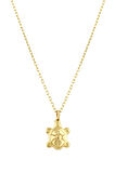 14 Ayar Altın Kaplumbağa Kolye