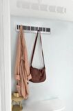 Galery Wood Dekoratif Piyano Elbise Askılığı 15X55 cm 15 Tuşlu Ahşap Askılık