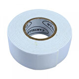 Çift Taraflı Köpük Bant 19mmx5m (3 Adet)