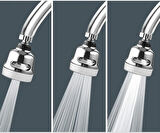 3 Fonksiyonlu  Krom Oynar  Musluk Başlığı