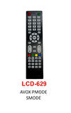 AVOX PMODE  SMODE Uyumlu Kumanda - LCD 629