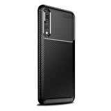 Smcase Xiaomi Mi9 Kılıf Negro Karbon Silikon   Tam Kapatan Cam