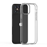 Gpack Apple iPhone 12 Pro Kılıf Coss Şeffaf Sert Kapak