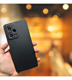XİAOMİ NOTE 8 PRO UYUMLU SİLİKON ESNEK VE İNCE KILIF SİYAH SFFNY