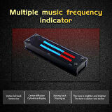 VHM-902 Çift 30 Seviye LED Müzik Spektrum Seviyesi Stereo Amfi