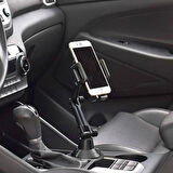 Teleskopik Araç Bardak Yerine Giren Telefon Tutucu (5332)