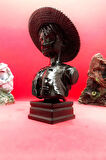 One Piece Monkey D. Luffy Büst 10cm - Siyah