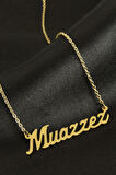 Muazzez İsimli Kolye (Kişiye Özel)