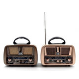 Klasik Taşınabilir Nostaljik Radyo - 1 Adet